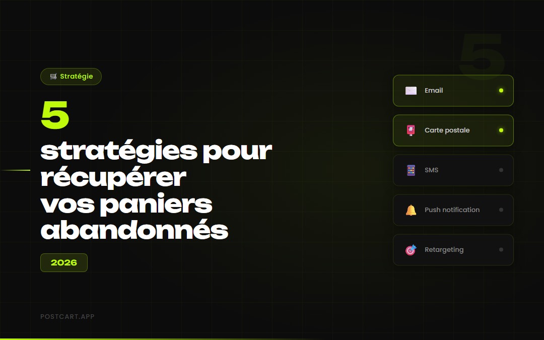 5 stratégies pour récupérer vos paniers abandonnés en 2026